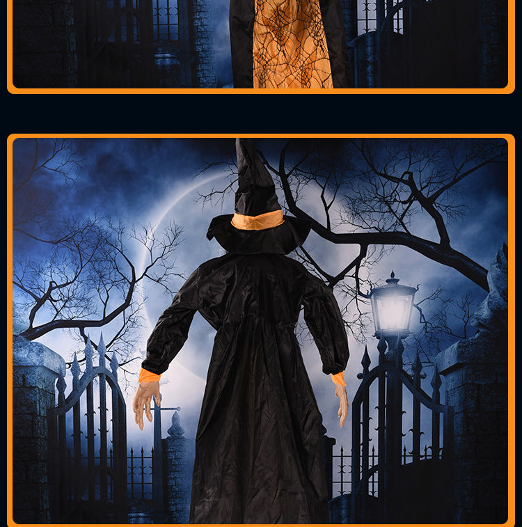 Halloween Voice-Activated Horror Electric Witch Toy