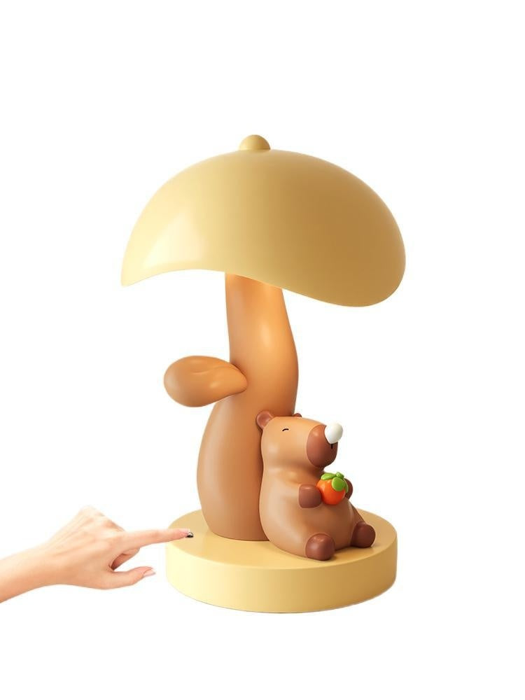 Cute Khaki Bedroom Table Lamp Home Decoration Ornaments