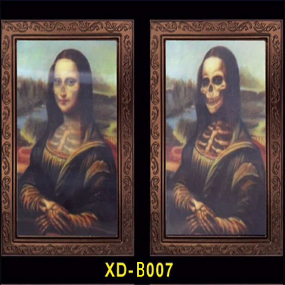3D People Ghost Festival Changing Photo Frame
