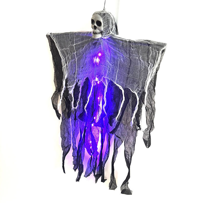 Hanging Ghost Skull Skeleton Halloween Decoration