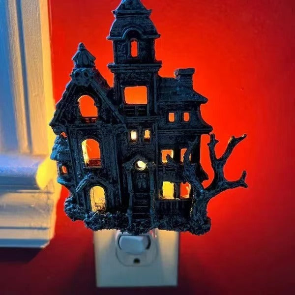 Haunted Mansion Halloween Night Light Lamp