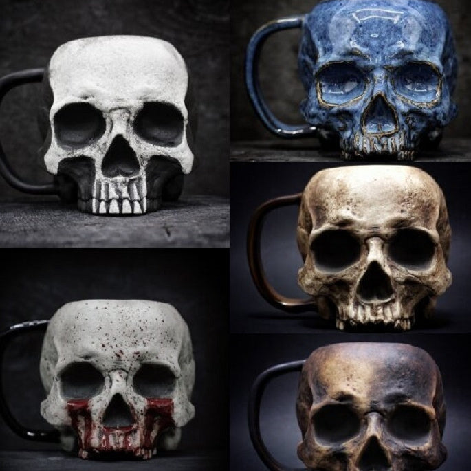 Personalized Creative Blood New Skull Water Cup Mug