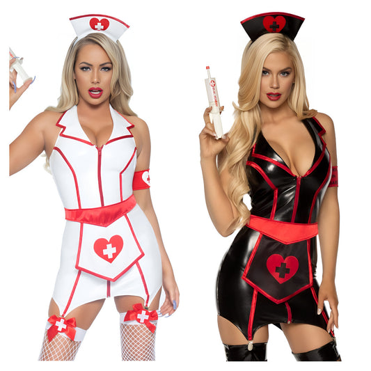 Women’s Halloween Nurse Costume Set