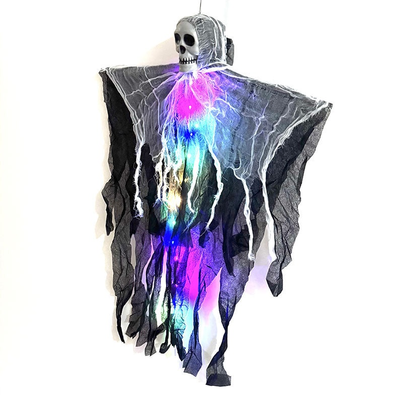 Hanging Ghost Skull Skeleton Halloween Decoration