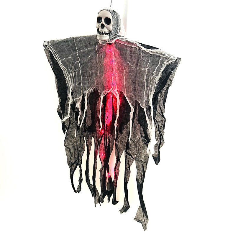 Hanging Ghost Skull Skeleton Halloween Decoration