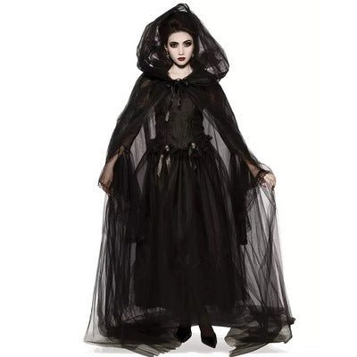 Maleficent Halloween Cosplay Costume Set for Women
