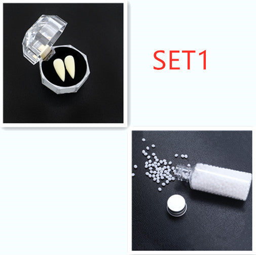 Halloween Vampire & Zombie Fake Dentures Teeth