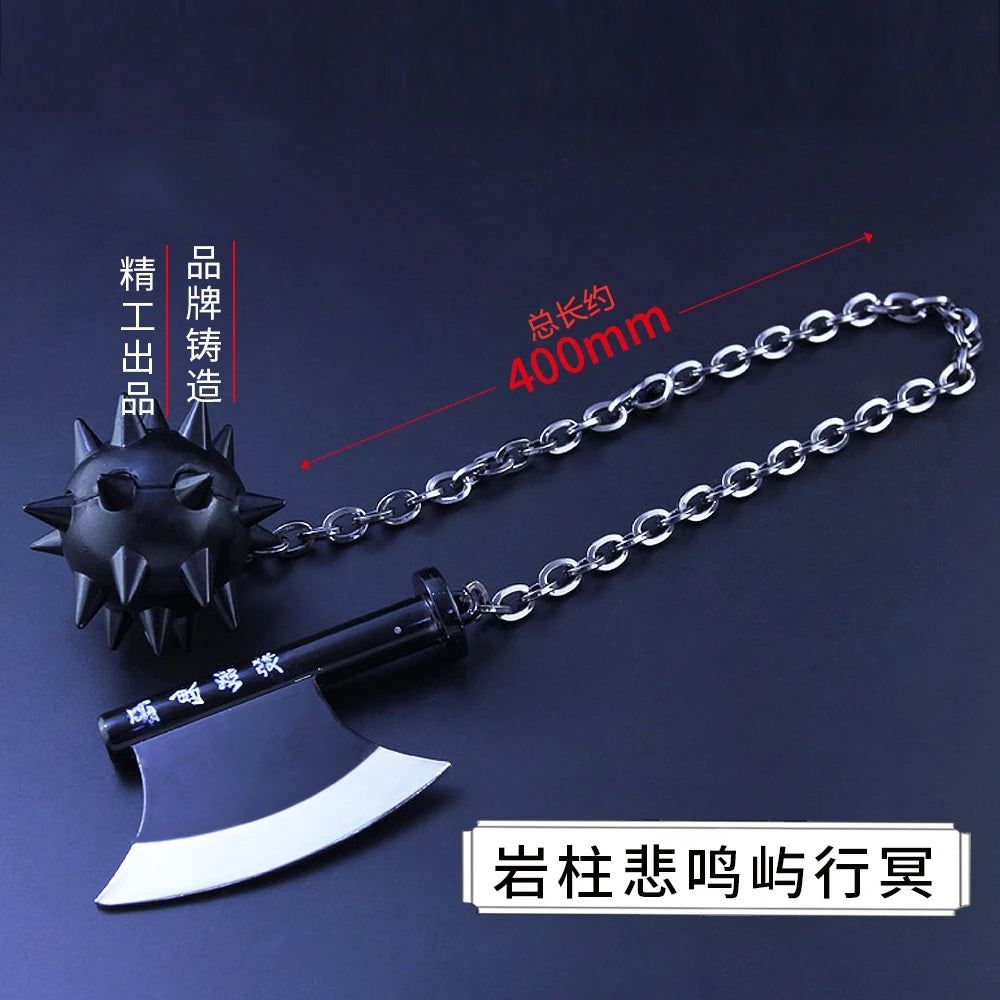 Gyomei Himejima Uniform Anime Demon Slayer Season 4 Kimetsu no Yaiba Hashira Training Arc Cosplay Costume Wig Stone Hashira