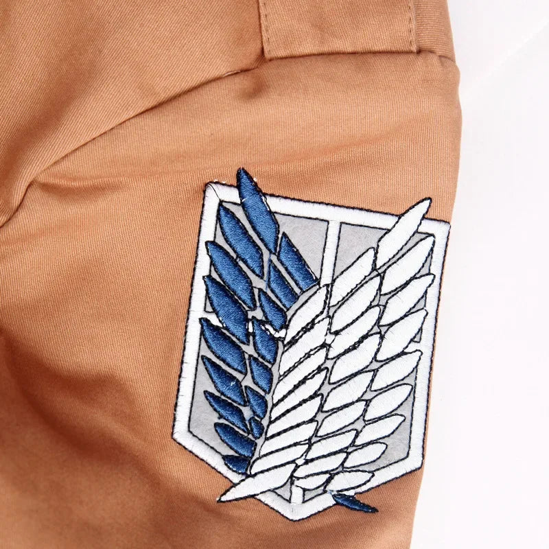 Attack on Titan Cosplay Coat Windbreaker Woolen Uniform Jacket for Survey Corps Members And Levi Ackerman Fans