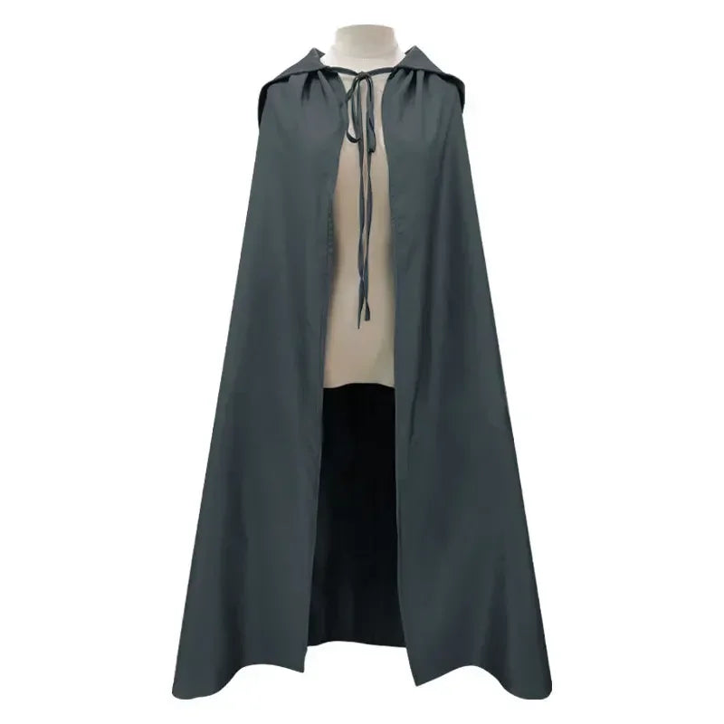 Gandalf Cosplay Costume The Lord of the Rings Men Sorcerer Uniform Thin Cotton and Linen Cape Hat Suit Performance Clothing