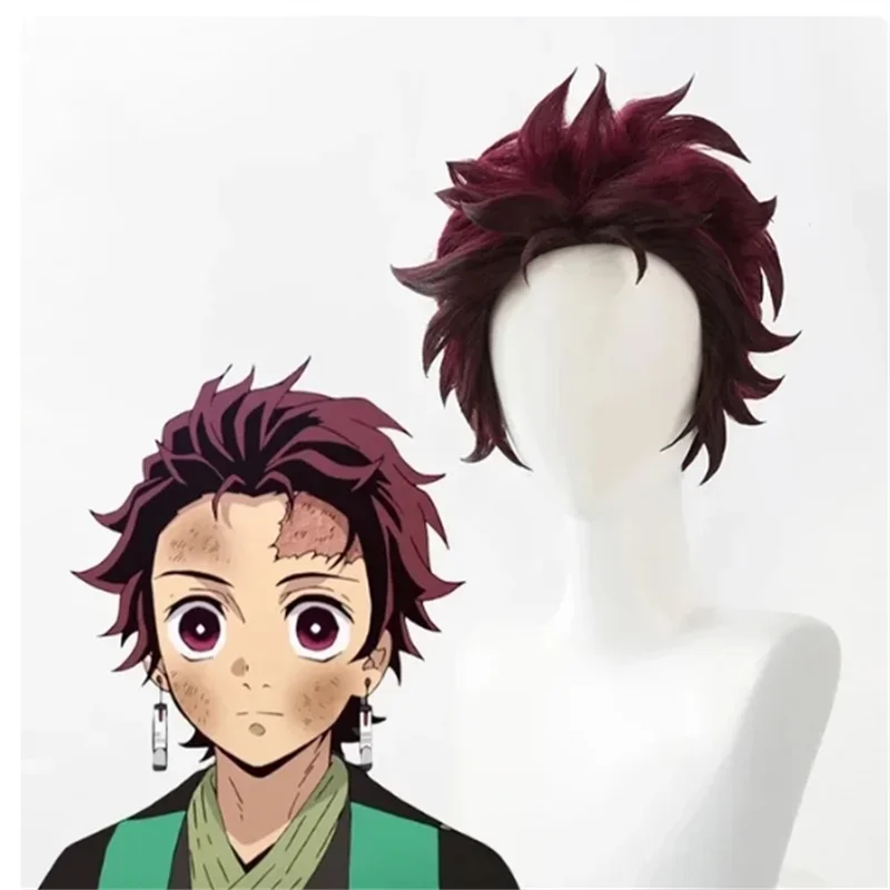 Anime Kamado Tanjirou Cosplay Kostuum Demon Moordenaar Halloween Cosplay     Kostuum Voor Kinderen Voor Volwassen Geschenken