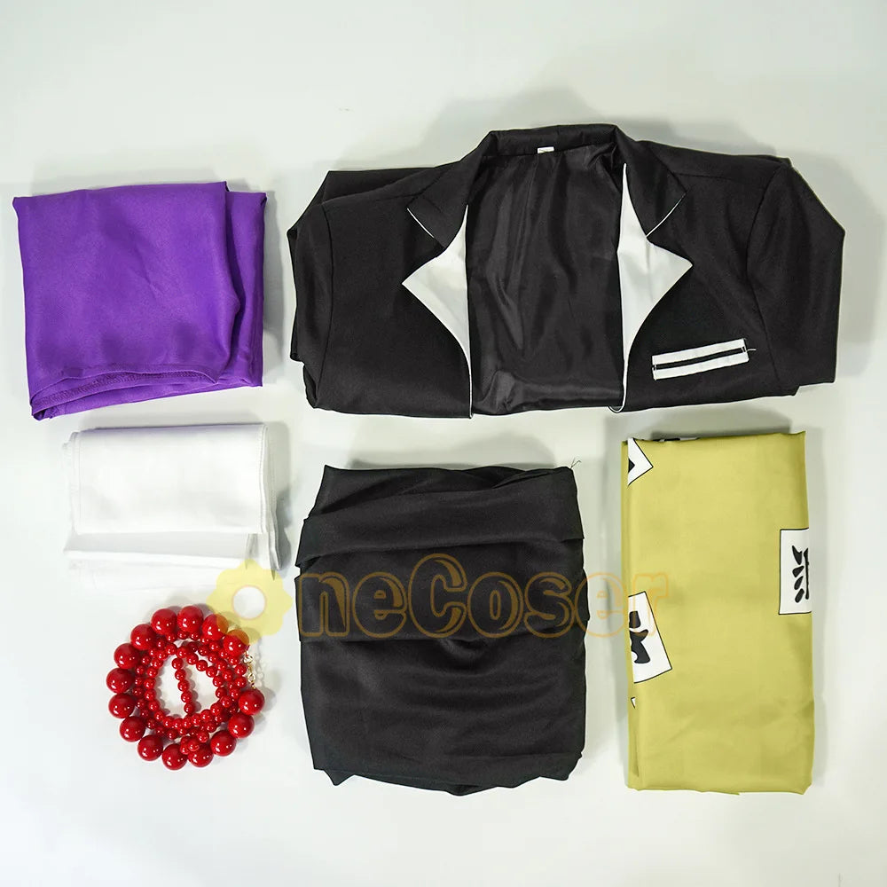 Gyomei Himejima Uniform Anime Demon Slayer Season 4 Kimetsu no Yaiba Hashira Training Arc Cosplay Costume Wig Stone Hashira