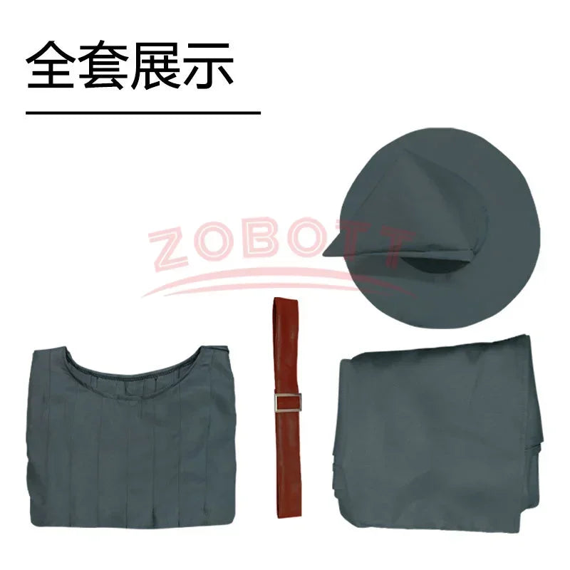 Gandalf Cosplay Costume The Lord of the Rings Men Sorcerer Uniform Thin Cotton and Linen Cape Hat Suit Performance Clothing