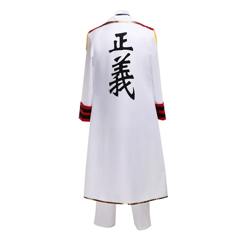 Anime ONE Monkey D Garp Cosplay Costume PIECE Full Set Cloak Coat Pants Adult Halloween Party Costume Performance Uniform