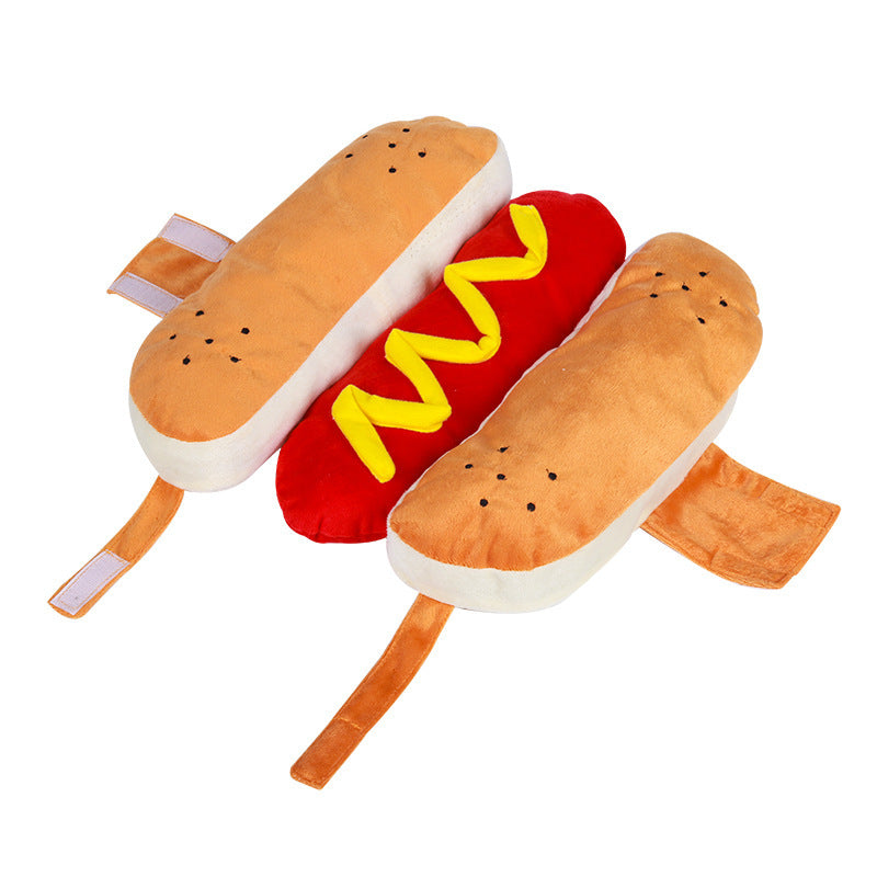 Hot Dog Halloween Costume for Dogs – Funny Pet Outfit