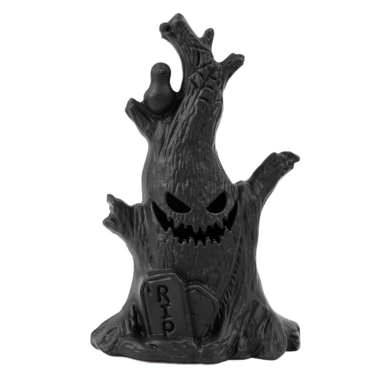 Halloween Pumpkin Ghost Stump Decorative Lamp