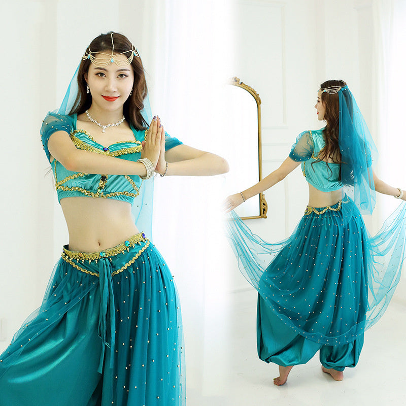 Female Belly Dance Performance Costume Set