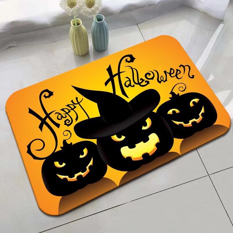 Halloween Non-Slip Bathroom or Entry Door Mat