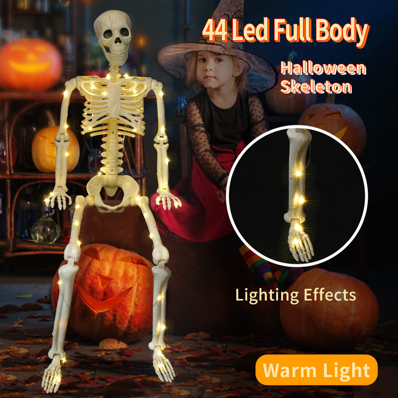 Hanging Halloween Luminous Skeleton for Decoration
